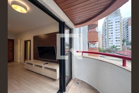 Sacada de casa de condomínio para alugar com 1 quarto, 52m² em Brooklin Paulista, São Paulo