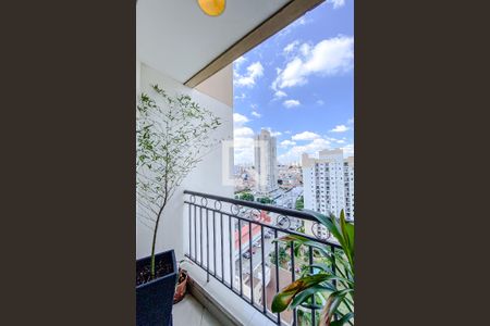 Varanda da Sala de apartamento à venda com 3 quartos, 94m² em Quarta Parada, São Paulo