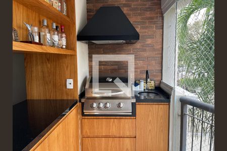 Varanda gourmet de apartamento à venda com 3 quartos, 120m² em Vila Ipojuca, São Paulo