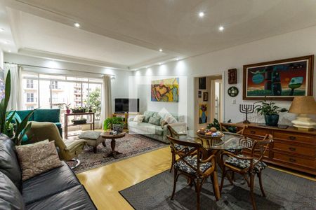 Sala de apartamento à venda com 3 quartos, 140m² em Santa Cecília, São Paulo