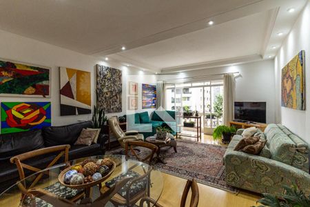 Sala de apartamento para alugar com 3 quartos, 140m² em Santa Cecília, São Paulo