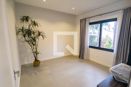 Sala de TV de casa de condomínio para alugar com 4 quartos, 292m² em Vila Suiça, Indaiatuba