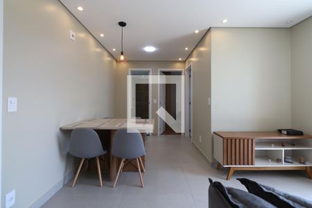 Sala de apartamento à venda com 2 quartos, 49m² em Vila Curuca, Santo André