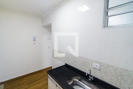 Cozinha de kitnet/studio para alugar com 1 quarto, 16m² em Jabaquara, São Paulo