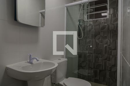 Studio para alugar com 15m², 1 quarto e sem vaga Studio para alugar com 15m², 1 quarto e sem vagaBanheiro