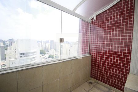 Varanda piso Superior de apartamento à venda com 4 quartos, 222m² em Vila Uberabinha, São Paulo