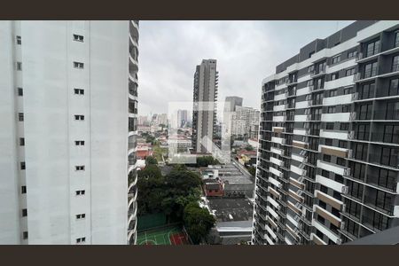 Vista da Sacada de kitnet/studio para alugar com 1 quarto, 30m² em Pinheiros, São Paulo