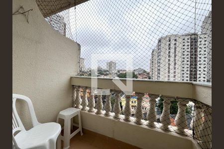 varanda de apartamento para alugar com 3 quartos, 80m² em Chácara Inglesa, São Paulo