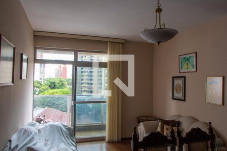 SALA/SALA DE JANTAR de apartamento à venda com 3 quartos, 130m² em Cambuí, Campinas