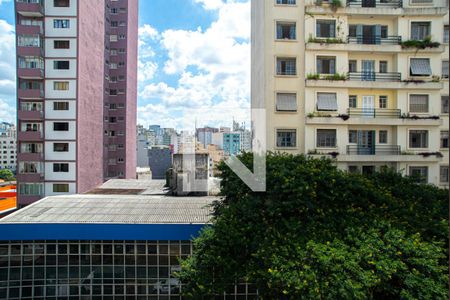 Vista da Sala/Quarto de kitnet/studio para alugar com 1 quarto, 25m² em Bela Vista, São Paulo