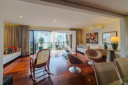 sala de apartamento à venda com 4 quartos, 200m² em Jardim Vila Mariana, São Paulo