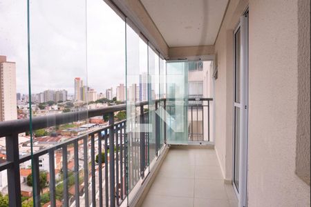 Varanda de apartamento à venda com 2 quartos, 54m² em Vila Eldizia, Santo André