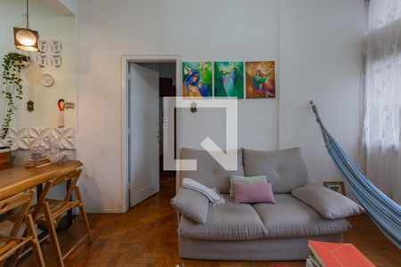 Sala de apartamento para alugar com 1 quarto, 52m² em Funcionários, Belo Horizonte