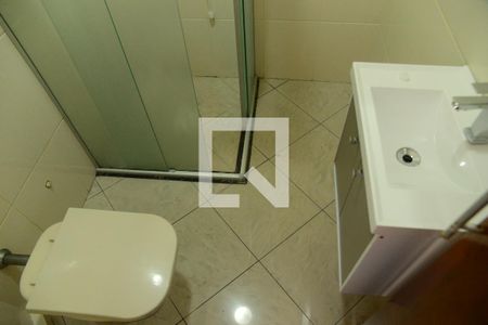 banheiro de apartamento para alugar com 1 quarto, 40m² em Boqueirão, Praia Grande