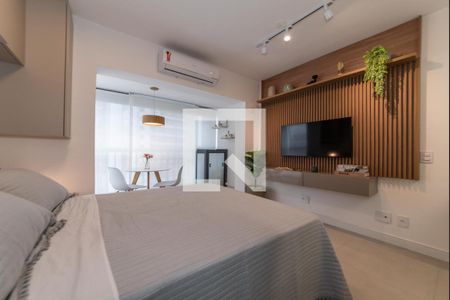 Quarto de kitnet/studio para alugar com 1 quarto, 25m² em Brooklin Paulista, São Paulo