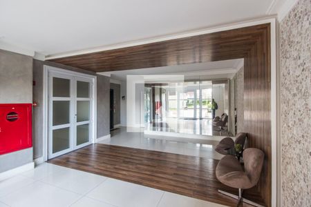 Hall social de apartamento para alugar com 1 quarto, 72m² em Jardim Iracema/aldeia, Barueri