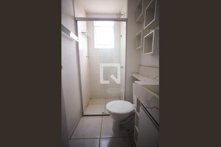 Banheiro de apartamento à venda com 2 quartos, 60m² em Mantiqueira, Belo Horizonte