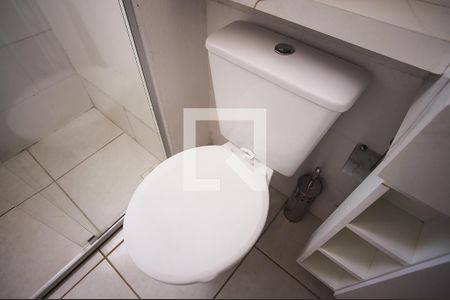 Banheiro de apartamento à venda com 2 quartos, 60m² em Mantiqueira, Belo Horizonte