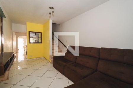 Sala de casa à venda com 3 quartos, 108m² em Jardim Henriqueta, Taboão da Serra