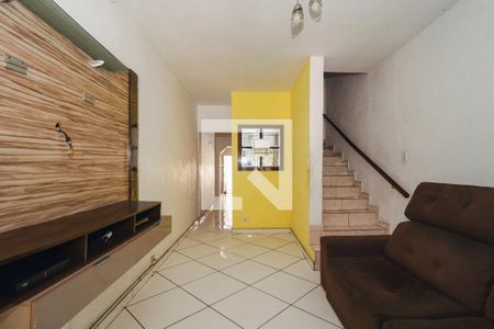 Sala de casa à venda com 3 quartos, 108m² em Jardim Henriqueta, Taboão da Serra