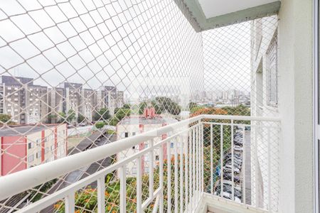 Varanda da Sala de apartamento à venda com 2 quartos, 49m² em São João Clímaco, São Paulo