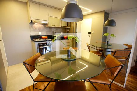 Sala de Jantar de apartamento à venda com 2 quartos, 55m² em Jardim Paulistano, São Paulo