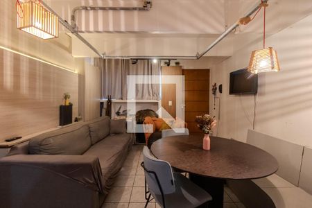 Sala de apartamento à venda com 3 quartos, 64m² em Parque Cecap, Guarulhos