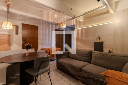 Sala de apartamento à venda com 3 quartos, 64m² em Parque Cecap, Guarulhos