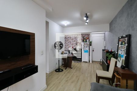 Sala de apartamento para alugar com 2 quartos, 55m² em Vila Tibiriçá, Santo André