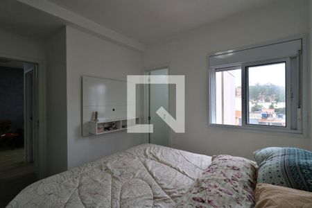 Suíte de apartamento para alugar com 2 quartos, 55m² em Vila Tibiriçá, Santo André