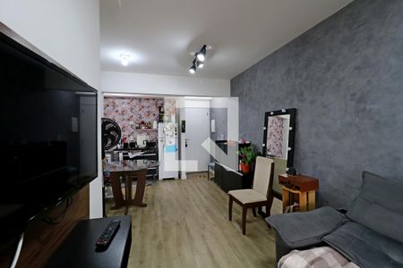 Sala de apartamento para alugar com 2 quartos, 55m² em Vila Tibiriçá, Santo André