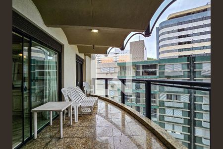 sacada de apartamento para alugar com 3 quartos, 200m² em Vila Luis Antônio, Guarujá