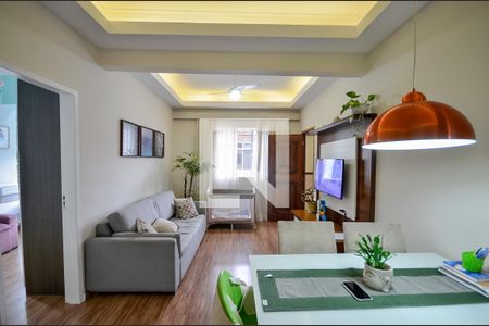 Sala de apartamento à venda com 2 quartos, 80m² em Grajaú, Rio de Janeiro