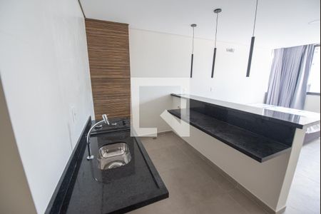 Cozinha de kitnet/studio para alugar com 1 quarto, 32m² em Centro, Taubaté