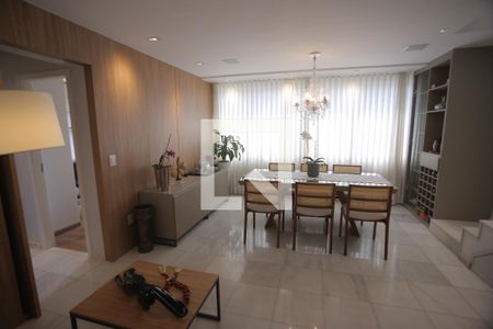 Sala de apartamento à venda com 4 quartos, 204m² em Vila Paris, Belo Horizonte