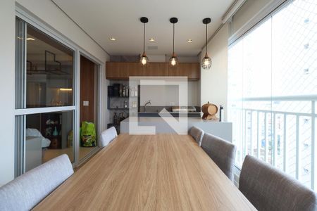 Varanda gourmet de apartamento para alugar com 2 quartos, 90m² em Vila Apiai, Santo André