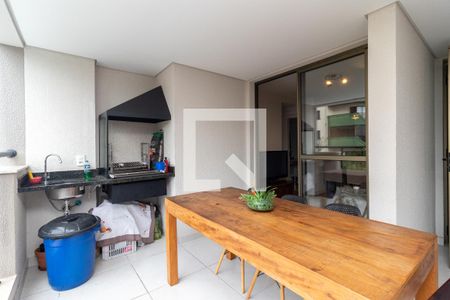 Varanda Gourmet de apartamento à venda com 2 quartos, 65m² em Jardim Paraíso, São Paulo
