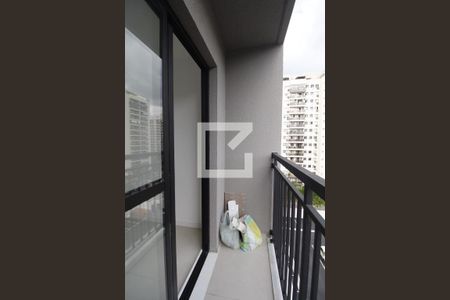 Varanda da Sala de apartamento para alugar com 1 quarto, 32m² em Jacarepaguá, Rio de Janeiro