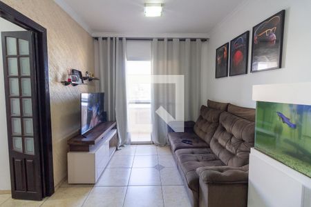 Sala  de apartamento à venda com 2 quartos, 54m² em Km 18, Osasco