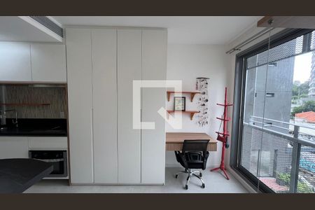 Detalhes de kitnet/studio para alugar com 1 quarto, 27m² em Pinheiros, São Paulo