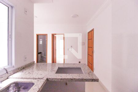 Cozinha de apartamento para alugar com 1 quarto, 34m² em Vila Matilde, São Paulo