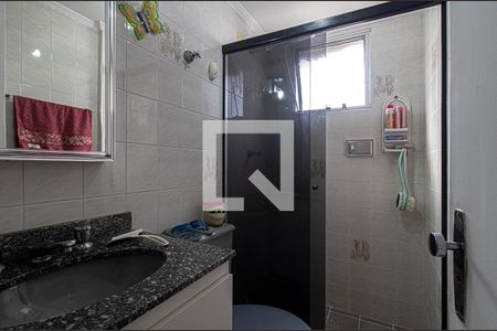 banheiro social_1 de apartamento à venda com 2 quartos, 51m² em Jardim Sao Saverio, São Paulo