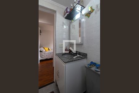 banheiro social_4 de apartamento à venda com 2 quartos, 51m² em Jardim Sao Saverio, São Paulo