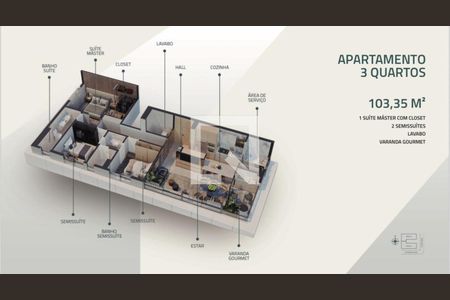 Apartamento à venda com 4 quartos, 211m² em Santo Agostinho, Belo Horizonte