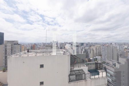 Vista da Sacada de apartamento à venda com 1 quarto, 53m² em Consolação, São Paulo