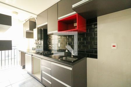 Cozinha de apartamento para alugar com 2 quartos, 46m² em Campestre, São Caetano do Sul