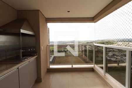 Varanda gourmet de apartamento para alugar com 3 quartos, 90m² em Quinta da Primavera, Ribeirão Preto