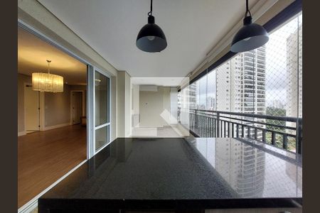 Varanda gourmet de apartamento à venda com 3 quartos, 165m² em Jardim Marajoara, São Paulo