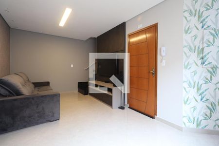 Sala de apartamento à venda com 2 quartos, 104m² em Parque das Nações, Santo André