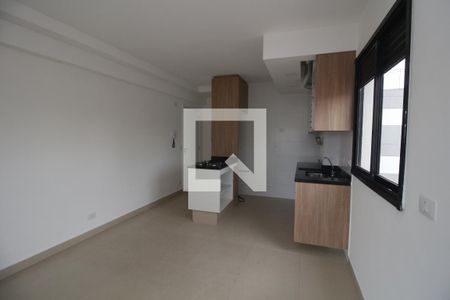 Sala/Cozinha de apartamento para alugar com 2 quartos, 47m² em Chácara Santo Antônio (zona Leste), São Paulo